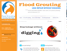 Tablet Screenshot of floodgrouting.com